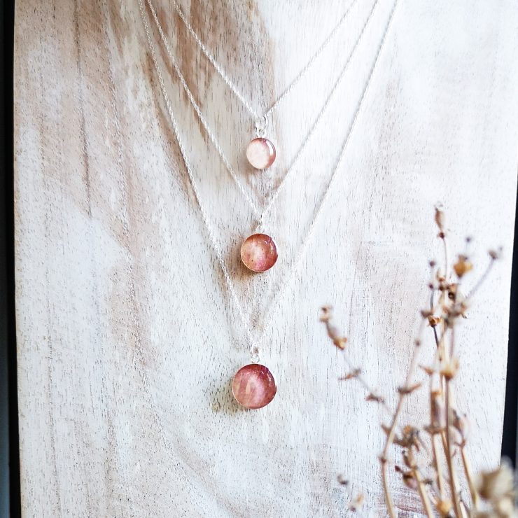 Dogwood Necklace ~ Sterling Silver