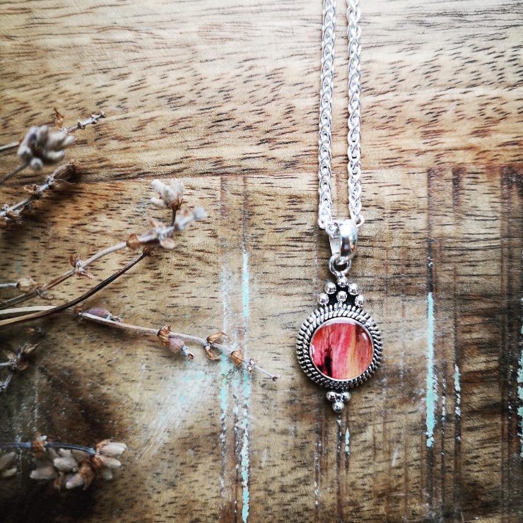 Red Poppy Bali Necklace