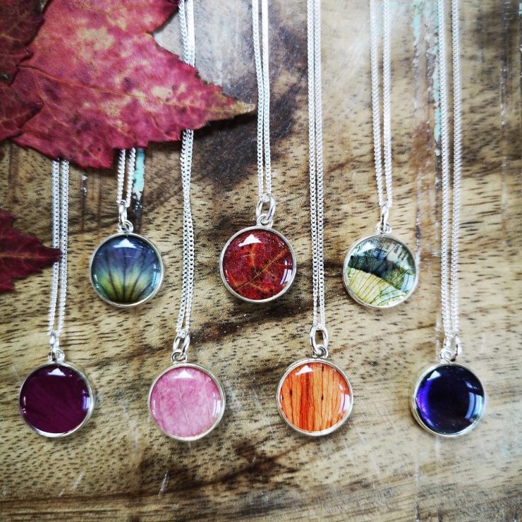 Maple Leaf Double-Sided Necklace