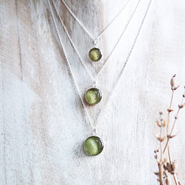 Eucalyptus Necklace ~ Sterling Silver