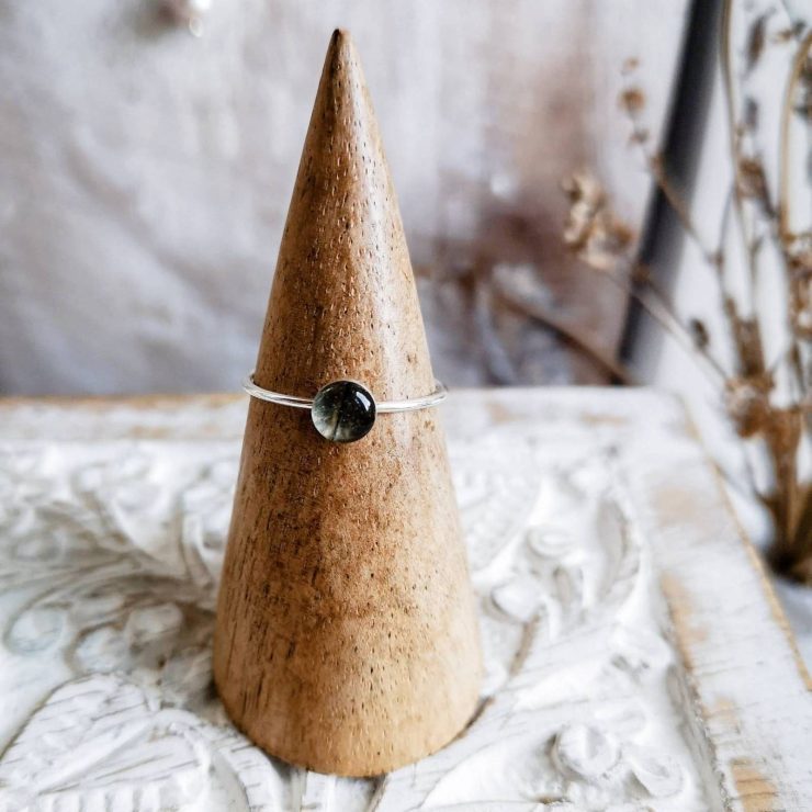 Clover Stacking Ring ~ Sterling Silver